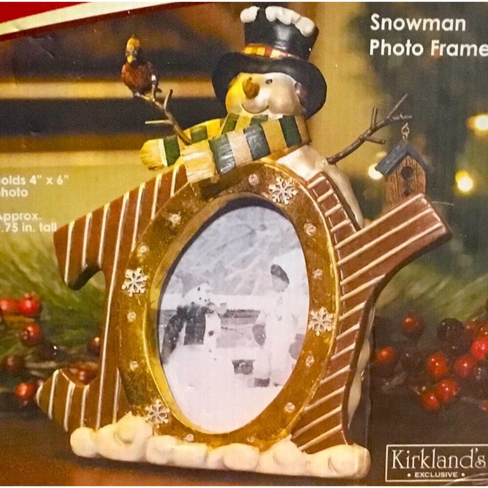 Snowman Photo Frame